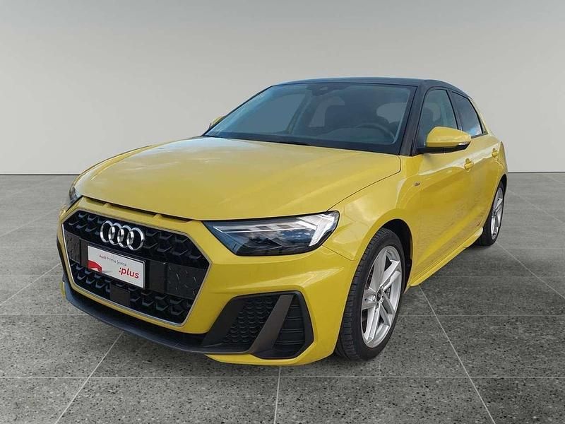 Giallo Usata 2023 Audi A1 S-Line Berlina | 25.900 € (Buon prezzo) - Immagine 1/4
