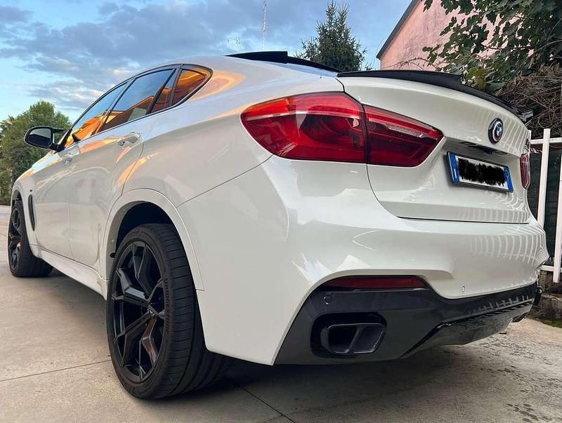 Usata BMW X6 M Sport 313 CV (230 kW) 2015 Bianco SUV