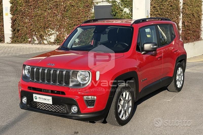 Usata Jeep Renegade Limited 120 CV (88 kW) 2019 Rosso SUV