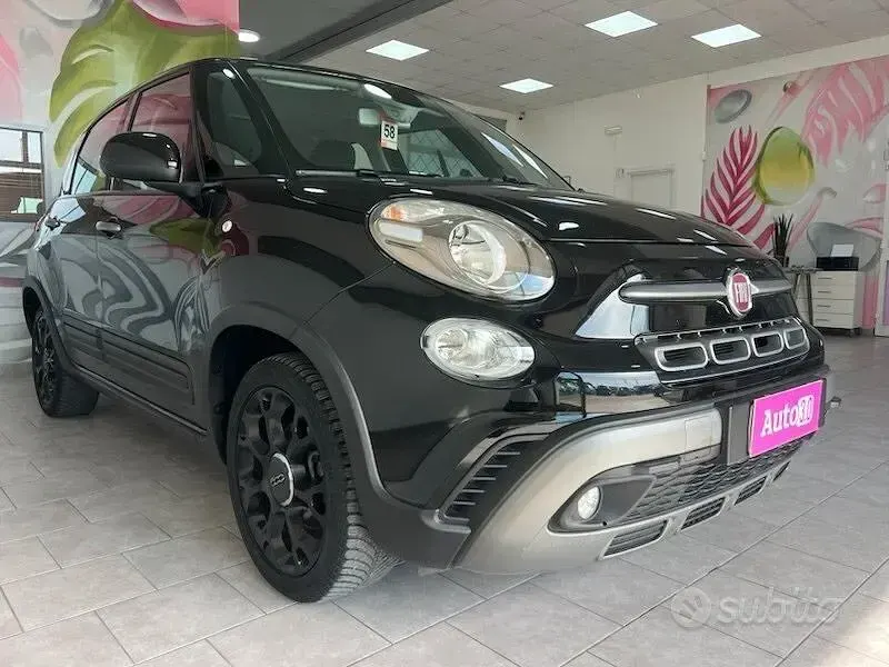 Usata Fiat 500L Cross 95 CV (69 kW) 2021 Nero Monovolume