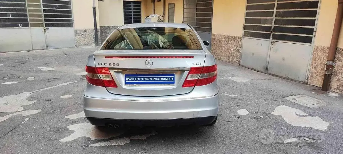 Usata Mercedes CLC200 122 CV (89 kW) 2008 Grigio metallizzato Coupé