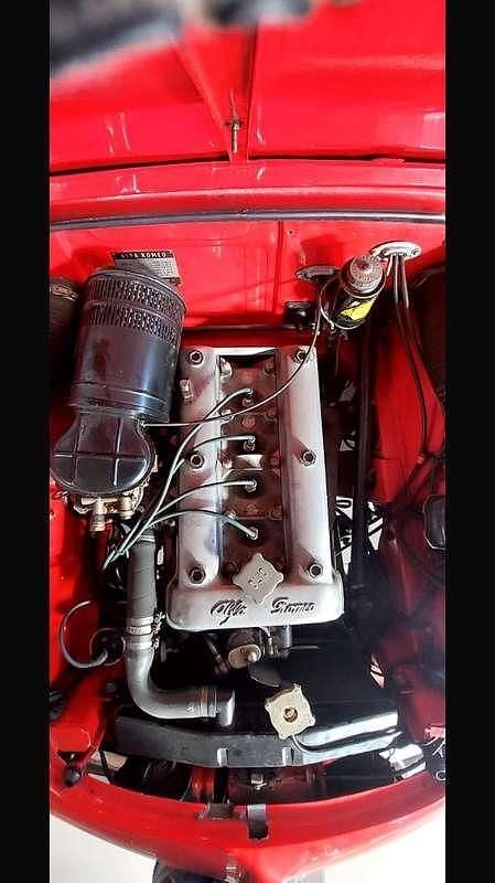 Usata Alfa Romeo Giulietta 63 CV (46 kW) 1958 Rosso Berlina