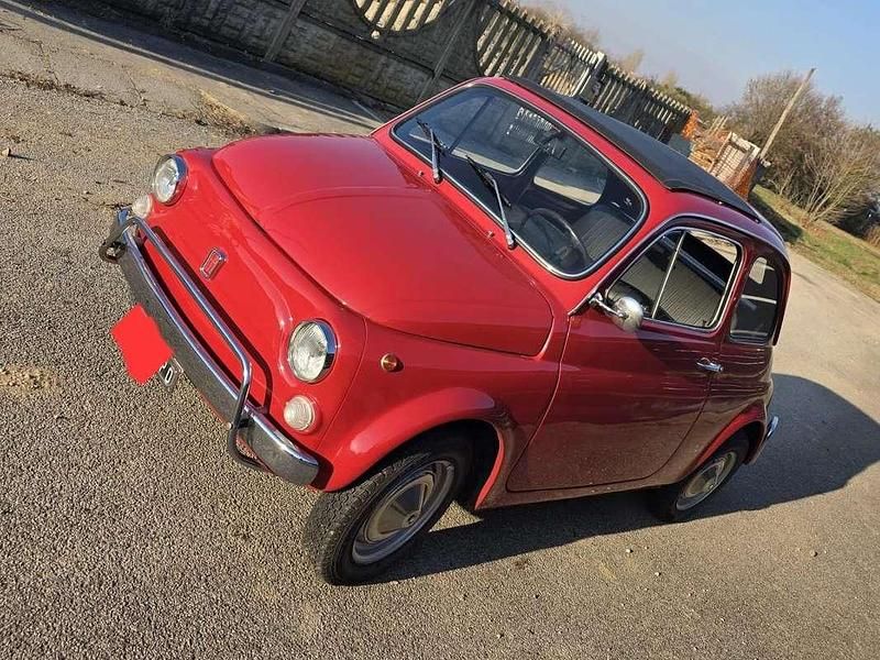 Usata Fiat Cinquecento 30 CV (22 kW) 1969 Rosso Utilitaria