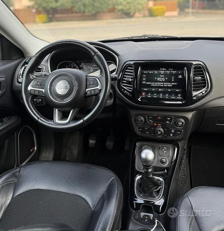 Usata Jeep Compass 140 CV (102 kW) 2017 Bianco SUV
