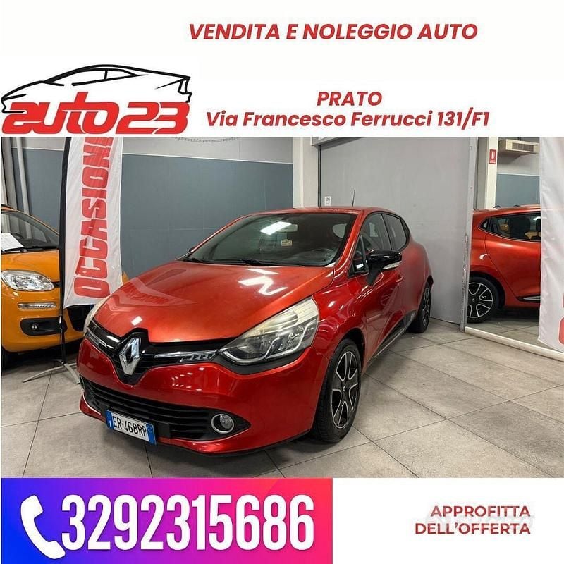 Usata Renault Clio IV 75 CV (55 kW) 2013 Rosso Berlina