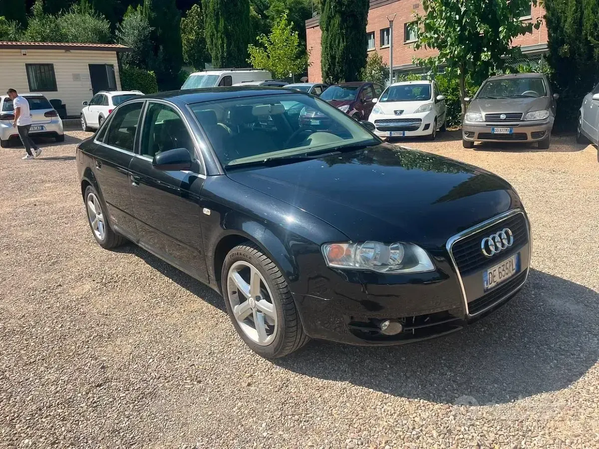 Usata Audi A4 170 CV (125 kW) 2007 Nero Berlina