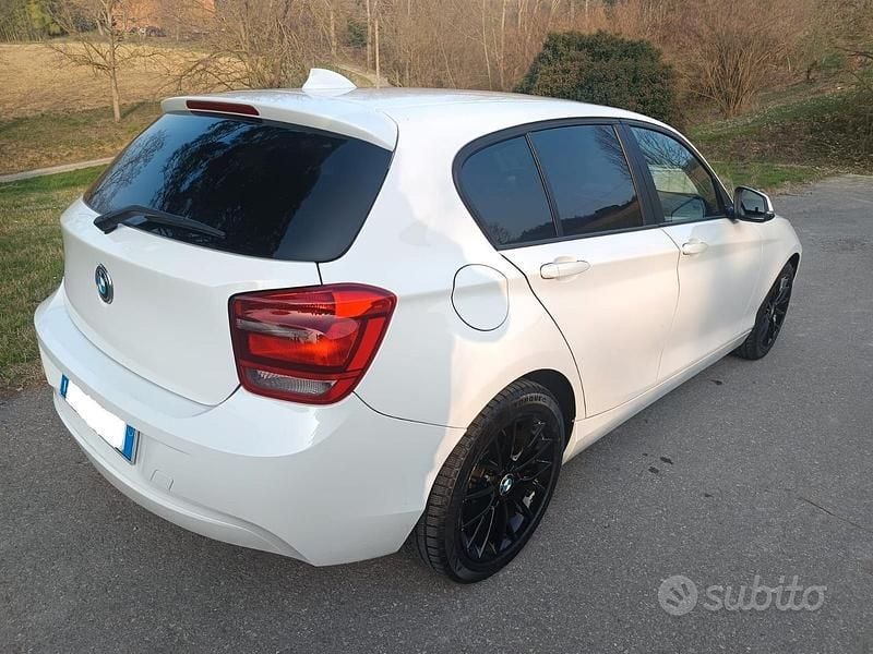 Usata BMW 114 Efficient Dynamics 2015 Bianco Utilitaria