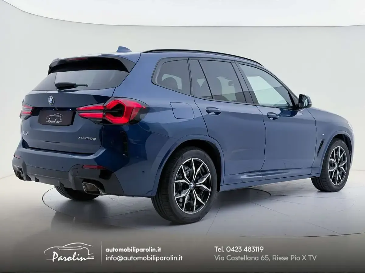 Usata BMW X3 M Sport 286 CV (210 kW) 2022 Phytonic blue SUV