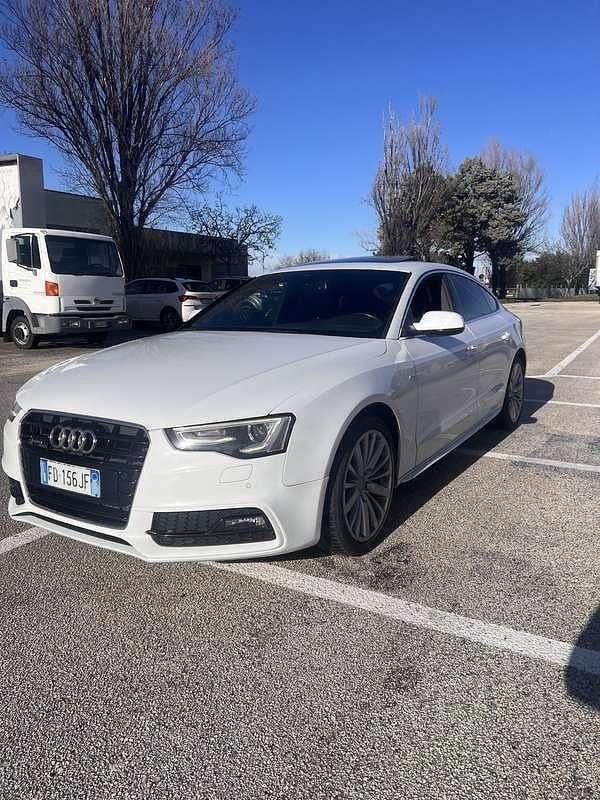 Usata Audi A5 Sportback Advanced 190 CV (139 kW) 2015 Bianco Utilitaria