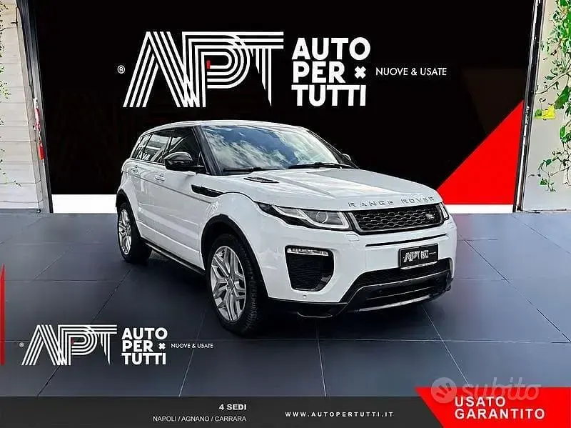 Usata Land Rover Range Rover evoque HSE Dynamic 180 CV (132 kW) 2015 Bianco SUV
