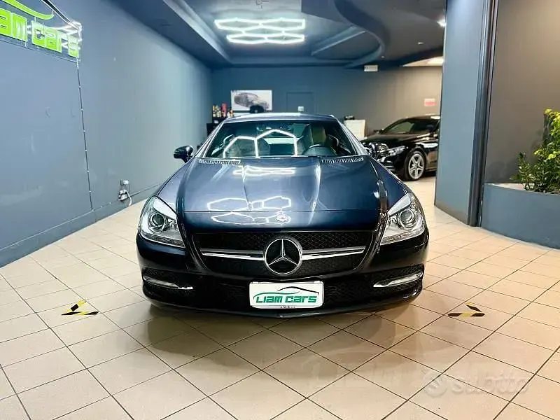 Usata Mercedes SLK200 AMG Edition 1 184 CV (135 kW) 2011 Grigio Cabrio