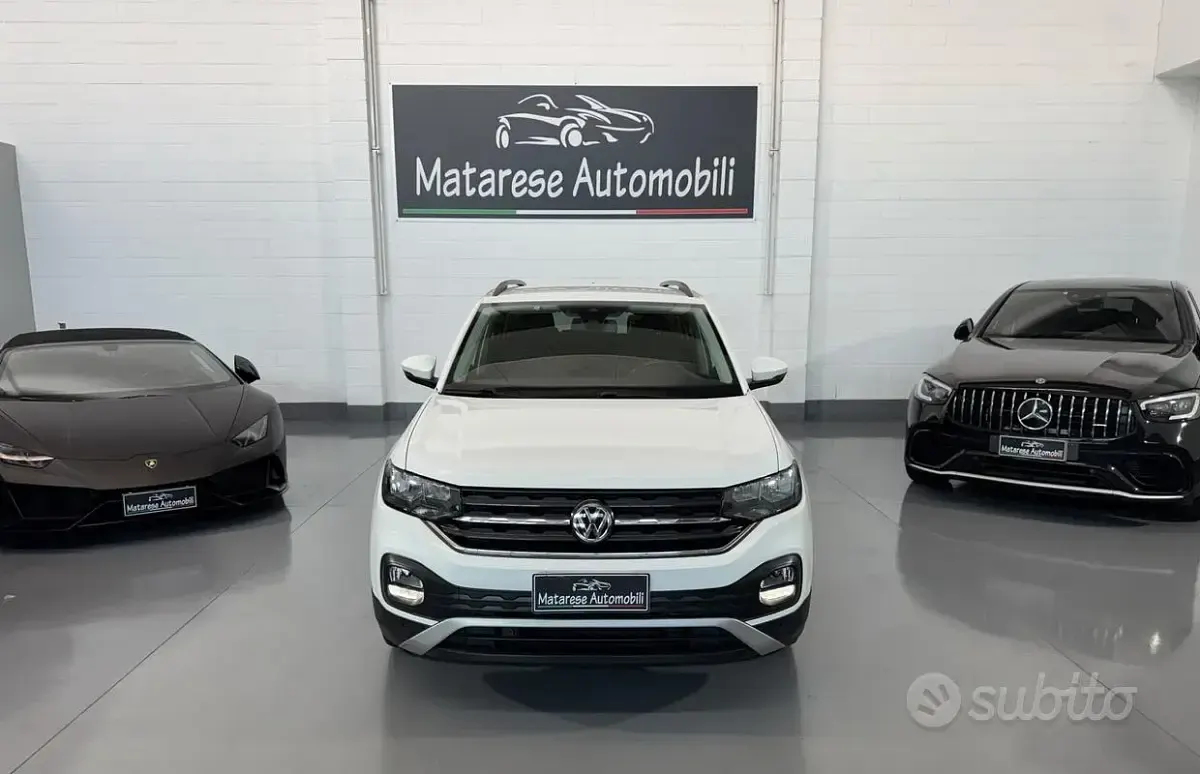 Usata VW T-Cross 116 CV (85 kW) 2019 Bianco SUV