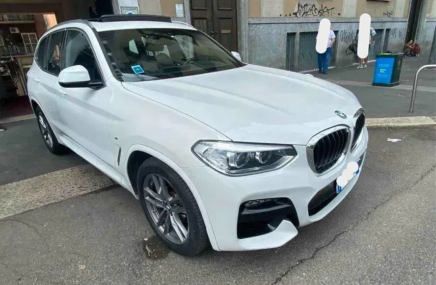Usata BMW X3 M Sport 190 CV (139 kW) 2021 Bianco SUV
