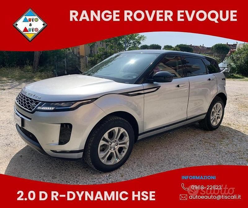 Grigio Usata 2019 Land Rover Range Rover evoque R-Dynamic Tre volumi | 27.900 € - Immagine 1/4