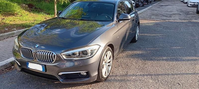 Usata BMW 116 116 CV (85 kW) 2015 Grigio Utilitaria