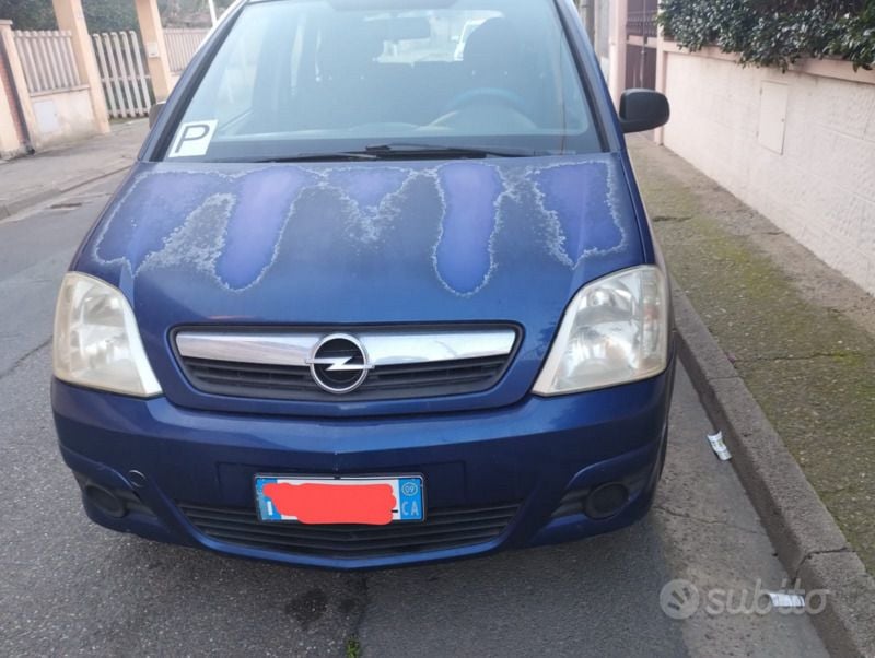 Usata Opel Meriva 75 CV (55 kW) 2009 Blu Monovolume