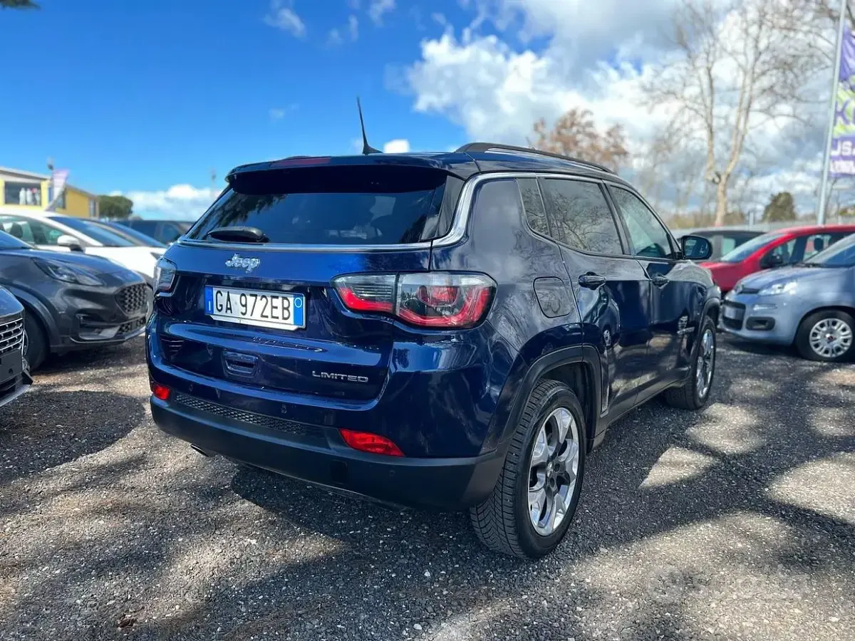 Usata Jeep Compass Limited 120 CV (88 kW) 2019 Blu SUV