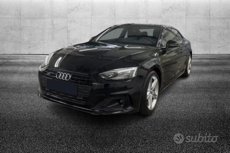 Usata Audi A5 Advanced 204 CV (150 kW) 2021 Nero metallizzato Coupé