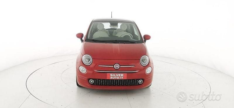 Usata Fiat 500 Lounge 85 CV (62 kW) 2018 Rosso Utilitaria