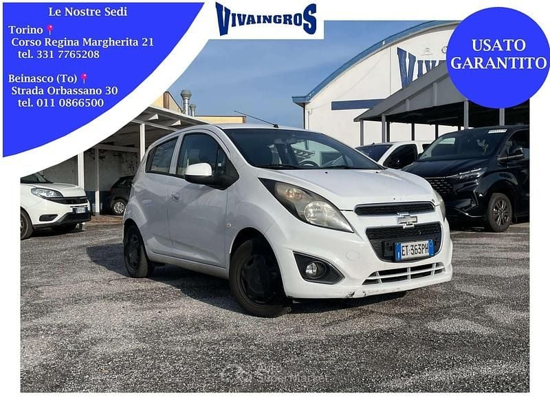 Usata Chevrolet Spark LT 68 CV (50 kW) 2014 Bianco Utilitaria