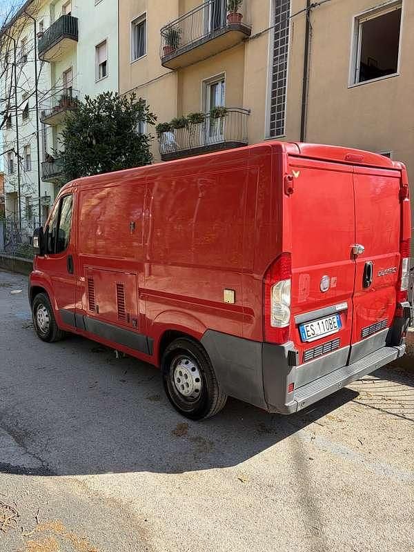 Usata Fiat Ducato 116 CV (85 kW) 2013 Rosso Furgone