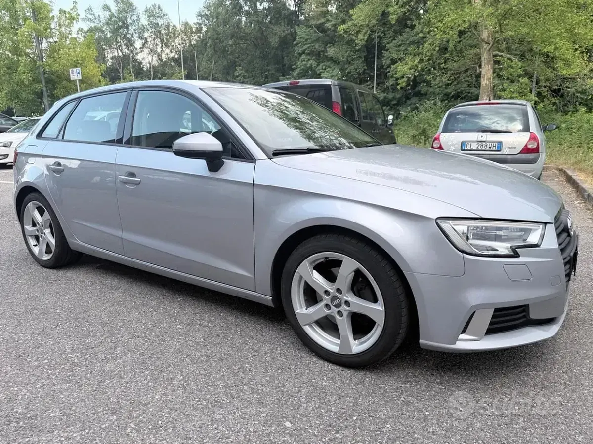 Usata Audi A3 150 CV (110 kW) 2017 Grigio Berlina