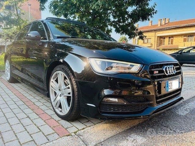 Nero Usata 2015 Audi A3 S-Line Tre volumi | 12.500 € (Buon prezzo) - Immagine 1/4