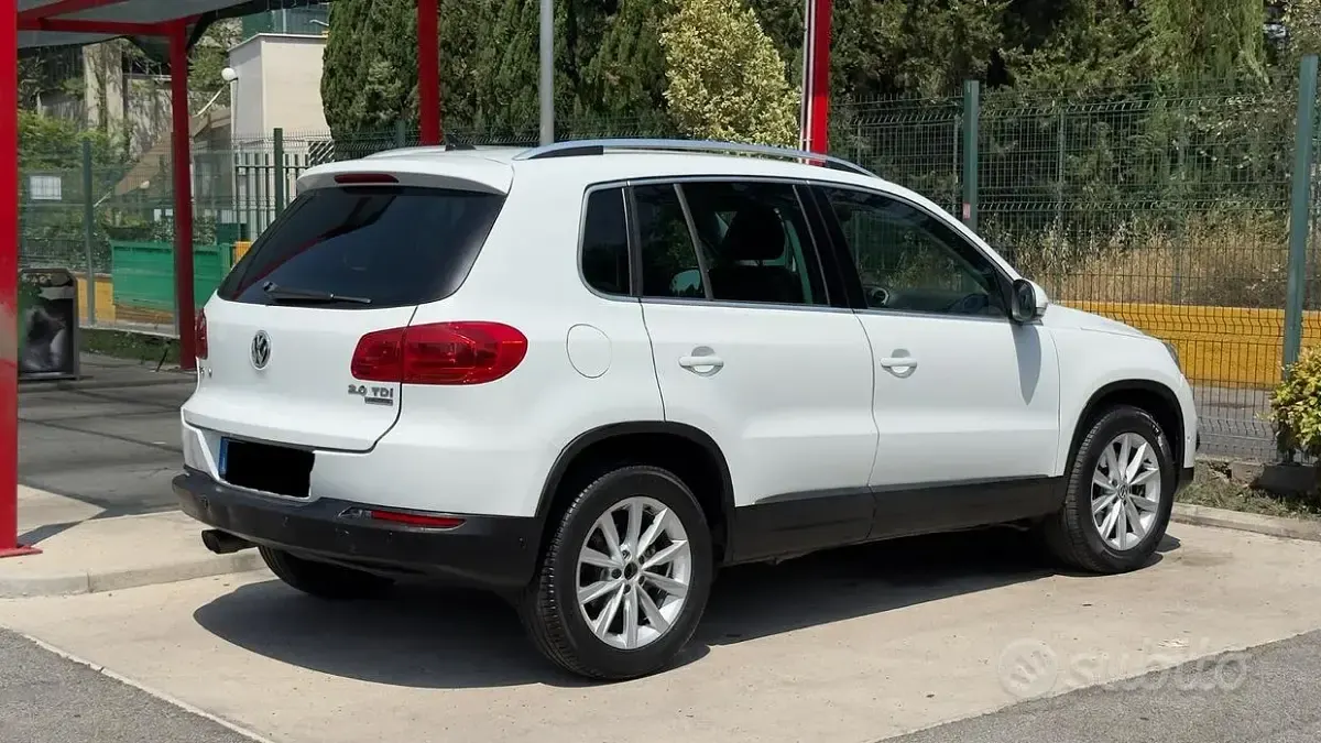 Usata VW Tiguan 140 CV (102 kW) 2014 Bianco SUV
