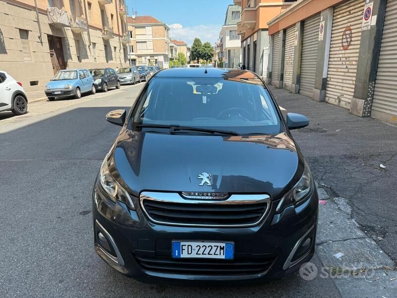 Usata Peugeot 108 Allure 82 CV (60 kW) 2016 Grigio Utilitaria