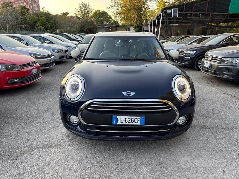 Usata Mini One D Clubman 116 CV (85 kW) 2016 Blu Station wagon