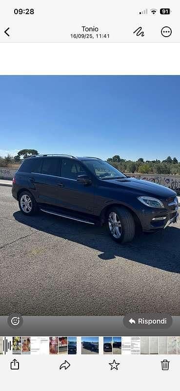Usata Mercedes ML250 204 CV (150 kW) 2013 SUV
