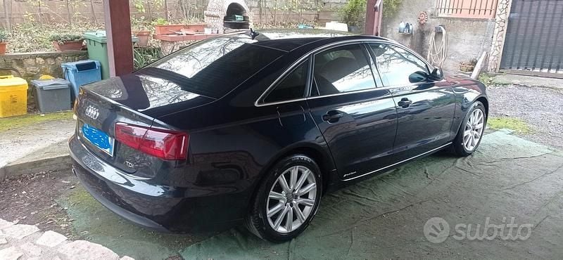 Usata Audi A6 177 CV (130 kW) 2015 Blu Berlina