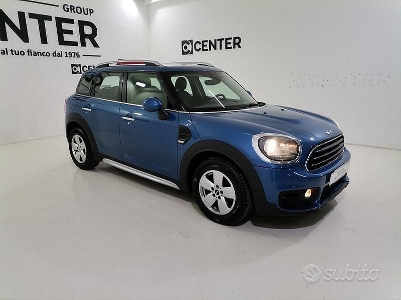 Usata Mini One D Countryman 116 CV (85 kW) 2017 Blu/azzurro SUV