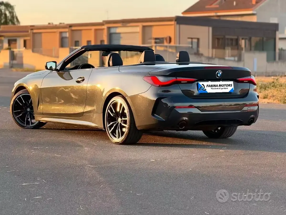 Usata BMW 420 Comfort Edition 190 CV (139 kW) 2021 Grigio Cabrio