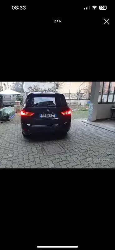 Usata BMW 218 Gran Tourer Advantage 150 CV (110 kW) 2016 Monovolume
