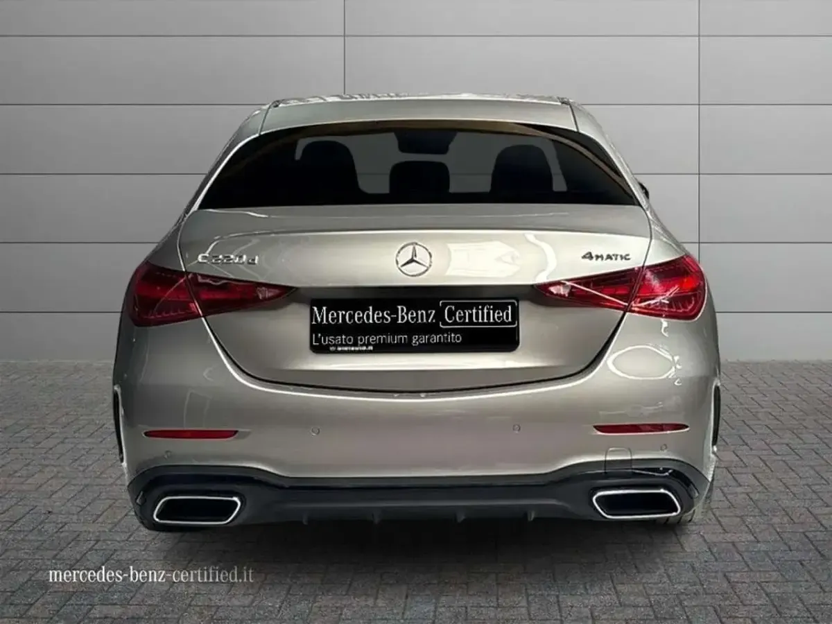 Usata Mercedes C220 Advanced 200 CV (147 kW) 2025 Argento mojave Berlina