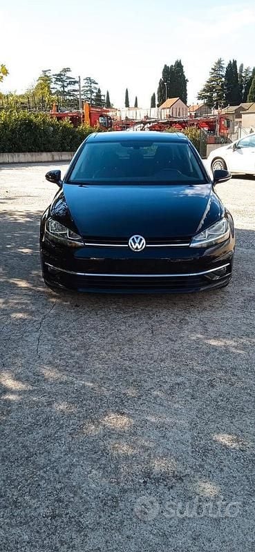 Usata VW Golf VII Executive 115 CV (84 kW) 2019 Nero Berlina