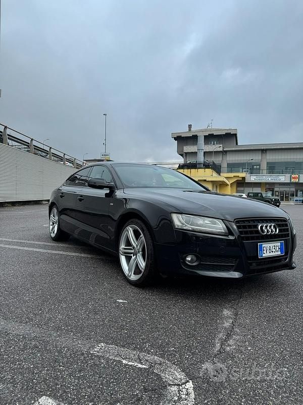 Usata Audi A5 S-Line 143 CV (105 kW) 2011 Nero Coupé