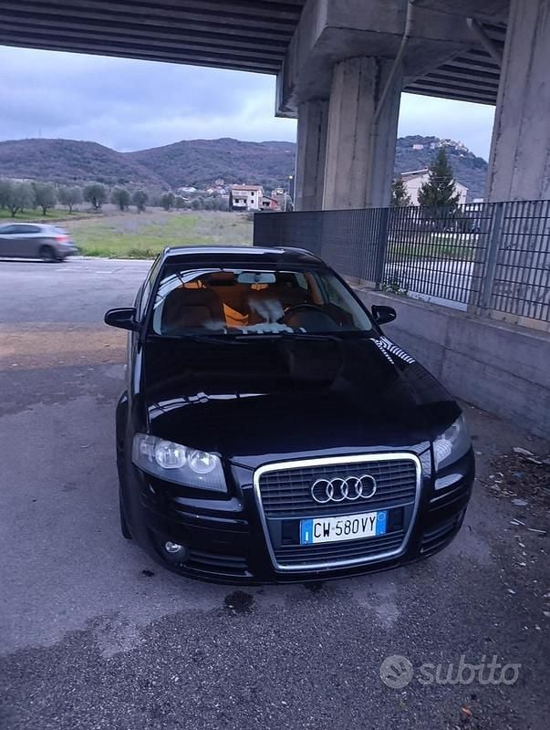 Usata Audi A3 150 CV (110 kW) 2005 Nero Utilitaria