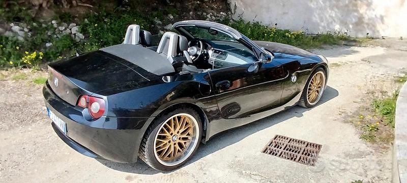 Usata BMW Z4 170 CV (125 kW) 2005 Nero Cabrio
