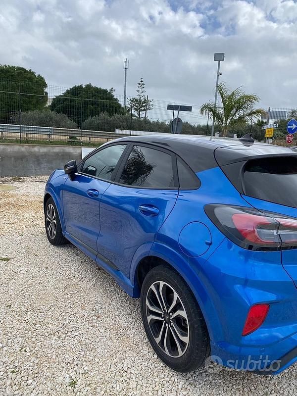 Usata Ford Puma ST-Line X 125 CV (91 kW) 2020 Blu SUV