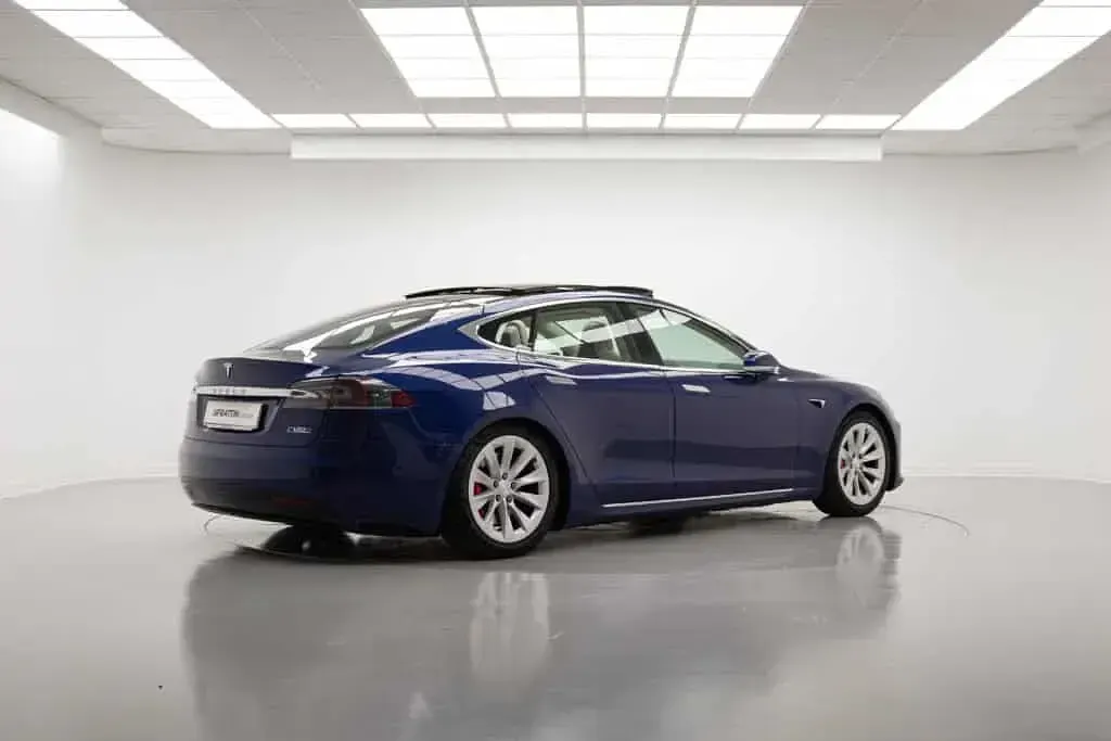 Brugt Tesla Model S Performance 580 kW (789 HK) 2018 Blå Hatchback
