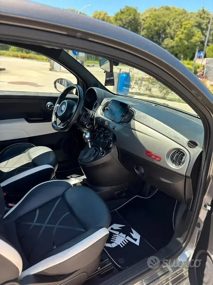 Usata Fiat 500 Sport 69 CV (50 kW) 2019 Grigio Utilitaria