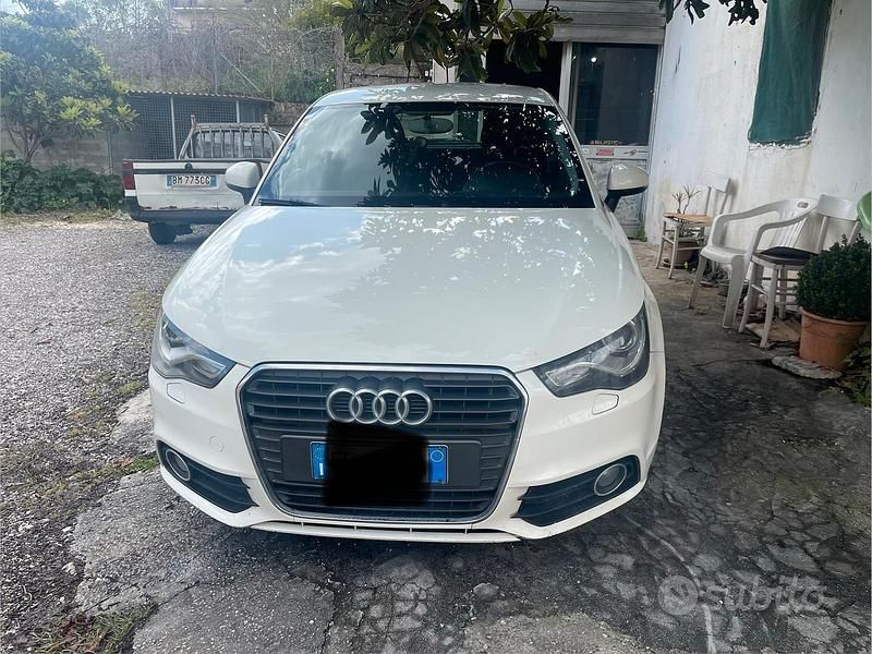 Usata Audi A1 105 CV (77 kW) 2010 Bianco Utilitaria