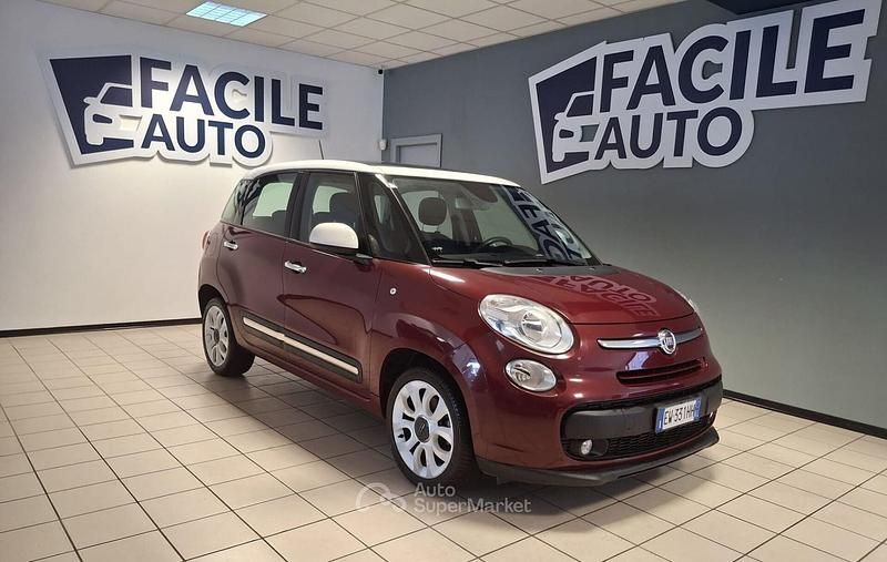 Usata Fiat 500L Lounge 85 CV (62 kW) 2014 Rosso Monovolume