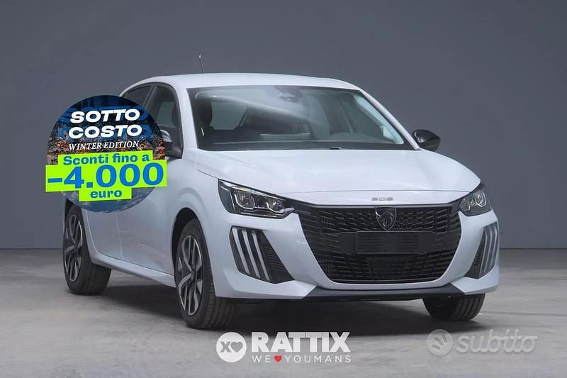 Bianco Nuova 2025 Peugeot 208 Style Due volumi | 16.674 € (Super prezzo) - Immagine 1/4