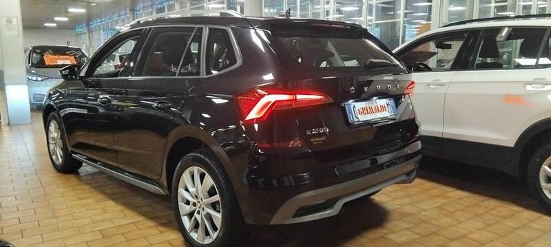 Usata Skoda Kamiq Style 90 CV (66 kW) 2022 Nero tulipano / perlato SUV