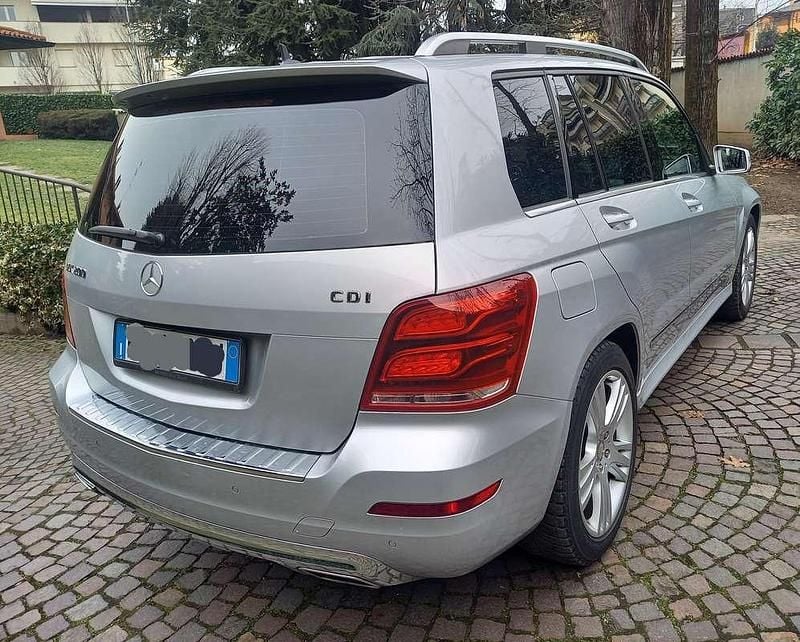 Usata Mercedes GLK200 143 CV (105 kW) 2014 Argento SUV