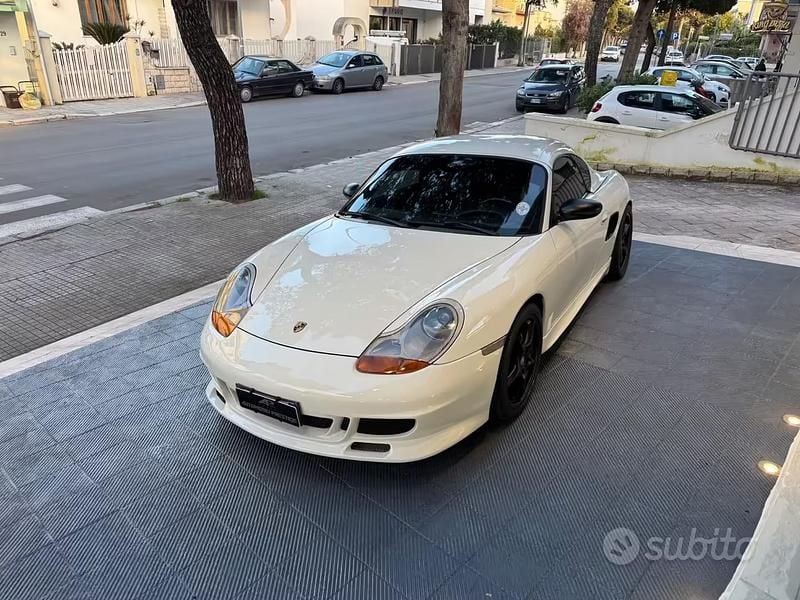Usata Porsche Boxster 228 CV (167 kW) 2004 Bianco Cabrio