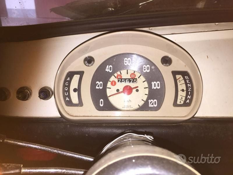 Usata Fiat 600D 1960 Bianco